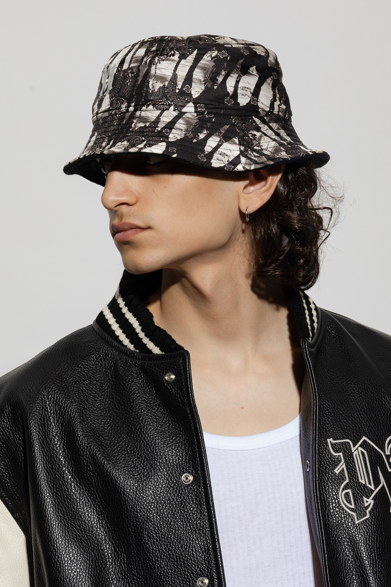 Amiri Reversible bucket hat | usb storage belts Grey men Amiri Reversible bucket hat | usb storage belts Grey men